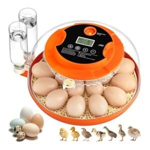 (20)18 Egg Incubators for Hatching Eggs, Automatic Egg Turning and Humidity Cnt